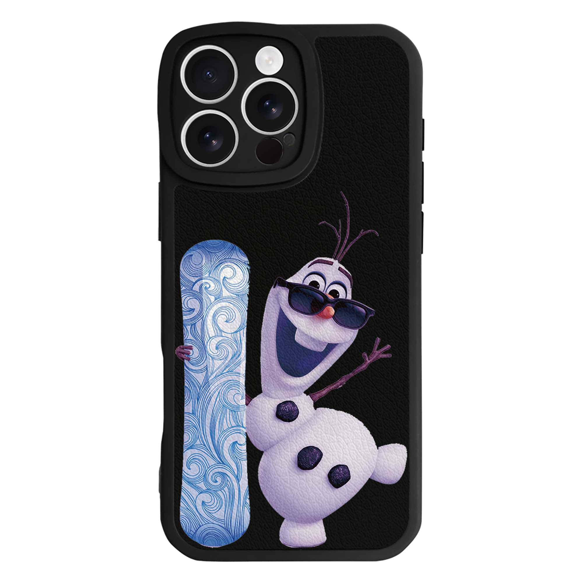 （画像用） アナと雪の女王 アンナ エルサ Frozen Anna Elsa 【iPhone 16シリーズ対応】シリコンスマホケース（レザー調） 材質：シリコン